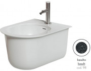 Біде підвісне ArtCeram Chic 38х53,5 см кераміка базальт CHB001 98;00