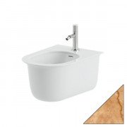 Биде подвесное ArtCeram Chic 38х53,5 см керамика оникс CHB001 46;00