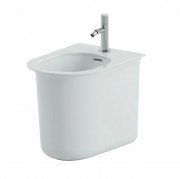 Біде для підлоги ArtCeram Chic 38х53 см кераміка білий матовий CHB002 05;00