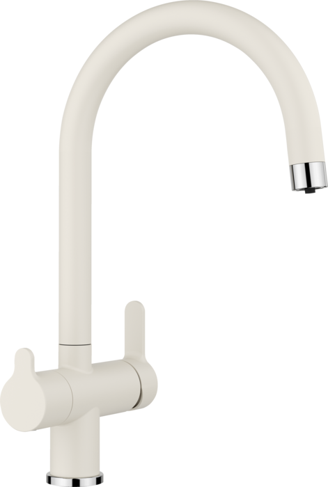 Смеситель для кухни Blanco Trima Filter под фильтр Silgranit мягкий белый 526979