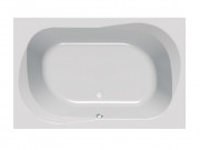 Ванна акриловая Kolpa San Adam & Eva 195х125 см/О прямоугольная с панелью белый 593210