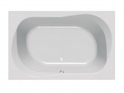 Ванна акрилова Kolpa San Adam & Eva 195х125 см/О з масажною системою VITAL та панеллю білий 576690