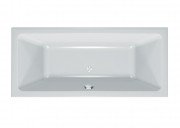 Ванна акриловая Kolpa San Elektra 180х80 см/О с системой водного массажа+MIKRO и панелью белый 703150