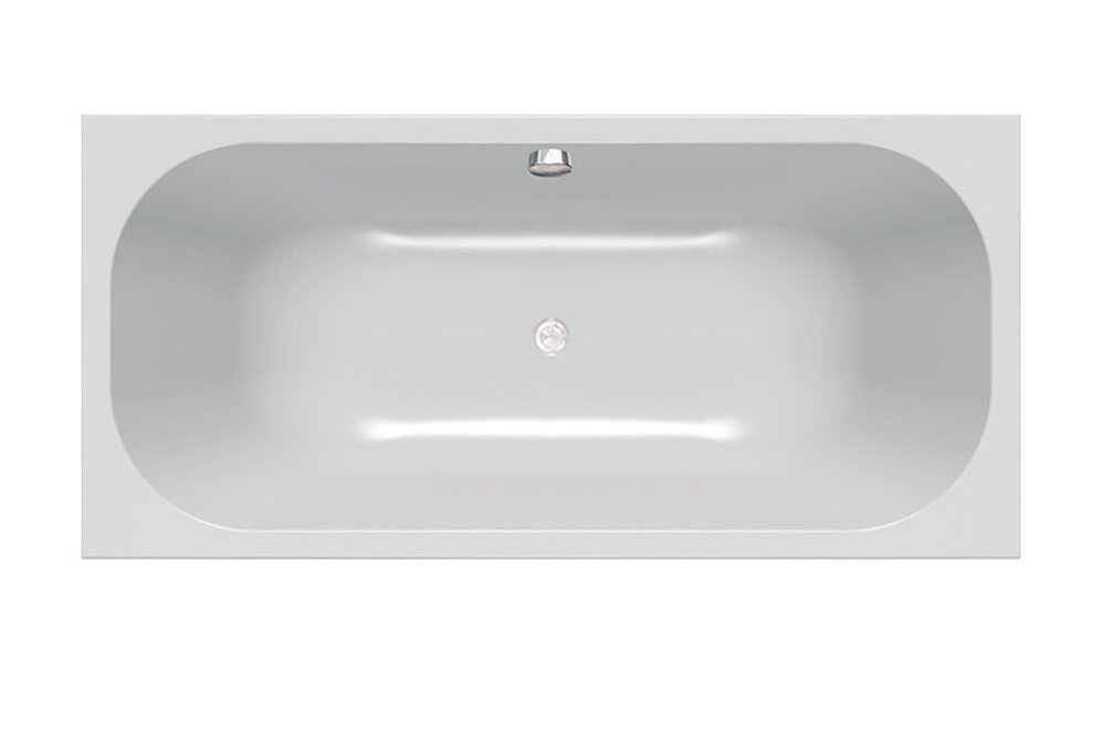 Ванна акрилова Kolpa San Pandora 170х75 см/О із системою водного масажу+MIKRO та панеллю білий 576560