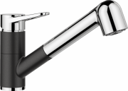 Смеситель для кухни Blanco Wega-S II с выдвижной лейкой хром/антрацит 526420