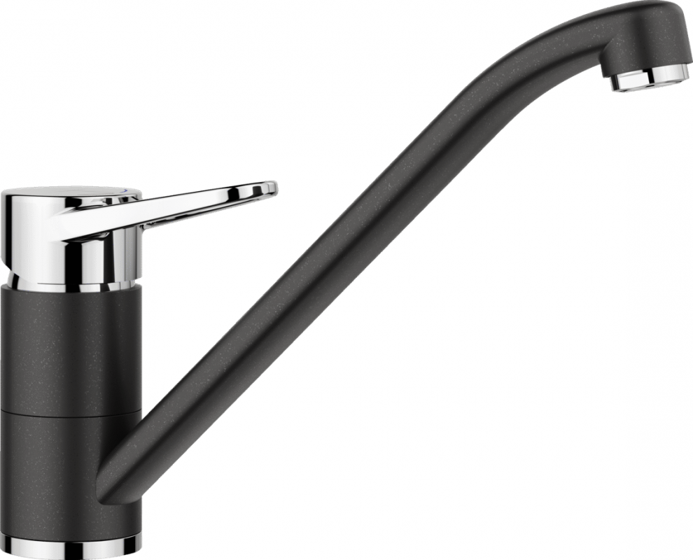 Смеситель для кухни Blanco Wega II однорычажный хром/антрацит 526407