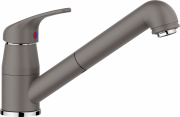 Смеситель для кухни Blanco Daras-S II с выдвижной лейкой вулканический серый 526936