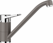 Смеситель для кухни Blanco Wega II однорычажный хром/вулканический серый 526981
