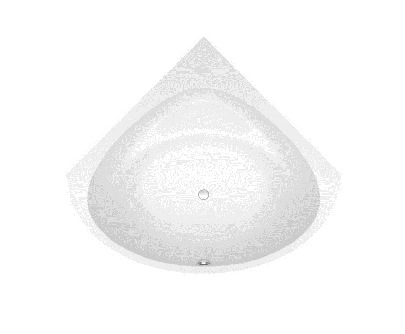 Ванна акриловая Kolpa San Dolores 130x130 см угловая белый 565480