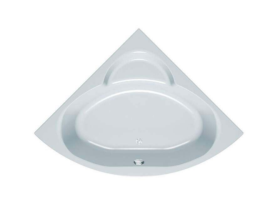 Ванна акрилова Kolpa San Royal 130х130 см/О із системою водного масажу та панеллю білий 908510