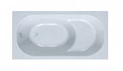 Ванна акрилова Kolpa San Tamia 140х70 см/S прямокутна із сидінням білий 752940