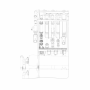 Универсальный узел подведения воды для подмешивания для промышленных систем Ecosoft MO1/MO2/MO3/MO4 IMO1234