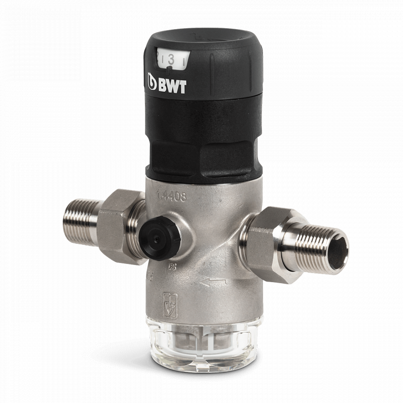 Редуктор давления BWT D1 Inox 3/4'' 40.16 нержавеющая сталь/пластик 125300290