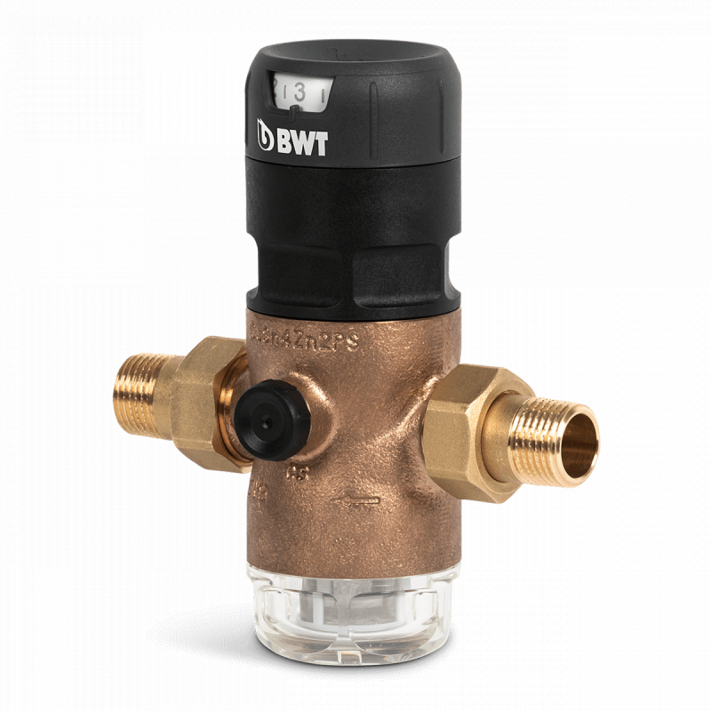 Редуктор тиску BWT D1 Red 3/4'' 40.16 бронза/пластик 125300278