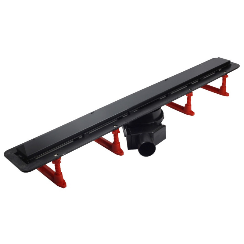 Жолоб водостічний Pestan Confluo Frameless Line 950 мм чорний матовий 13701323