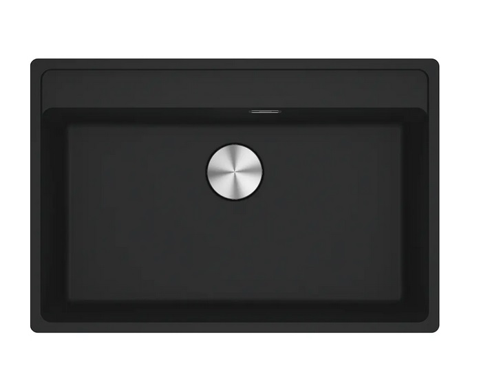 Мойка для кухни Franke Maris MRG 610-72 TL 76х51 см Fragranite чёрный матовый 114.0661.768