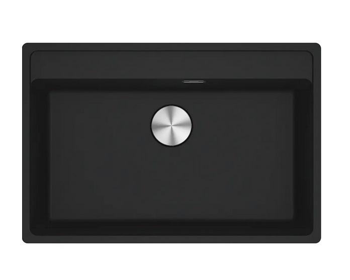Мойка для кухни Franke Maris MRG 610-72 TL 76х51 см Fragranite чёрный матовый 114.0661.768
