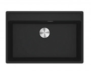 Мийка для кухні Franke Maris MRG 610-72 TL 76х51 см Fragranite чорний матовий 114.0661.768