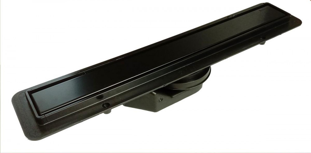 Желоб водосточный Pestan Confluo Primo Compact Line 550 мм черный матовый 13702523