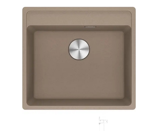 Мийка для кухні Franke Maris MRG 610-52 TL 56х51 см Fragranite мигдаль 114.0668.818