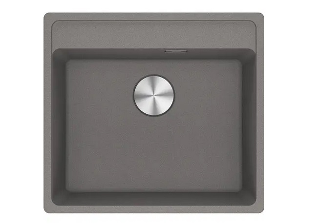 Мийка для кухні Franke Maris MRG 610-52 TL 56х51 см Fragranite сірий камінь 114.0668.868