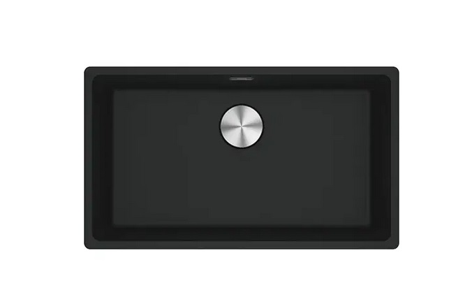 Мойка для кухни Franke Maris MRG 110-72 75,3х43,3 см Fragranite черный матовый 135.0669.500