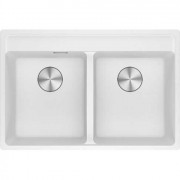 Мийка для кухні Franke Maris MRG 620 TL 76х51 см Fragranite білий 114.0661.785