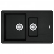 Мойка для кухни Franke Basis BFG 651-78 78х50 см Fragranite чёрный матовый 114.0667.448