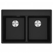 Мойка для кухни Franke Maris MRG 620 TL 76х51 см Fragranite оникс 114.0661.783