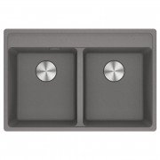 Мойка для кухни Franke Maris MRG 620 TL 76х51 см Fragranite серый камень 114.0661.784