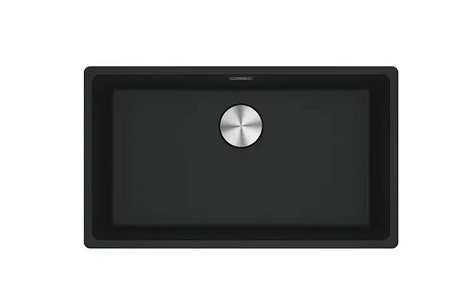 Мийка для кухні Franke Maris MRG 110-72 75,3х43,3 см Fragranite чорний матовий 135.0669.500