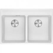 Мийка для кухні Franke Maris MRG 620 TL 76х51 см Fragranite білий 114.0661.785