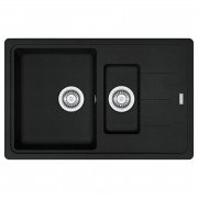 Мойка для кухни Franke Basis BFG 651-78 78х50 см Fragranite чёрный матовый 114.0667.448