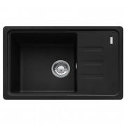 Мойка для кухни Franke Malta BSG 611-62 62х43,5 см Fragranite чёрный матовый 114.0667.450