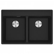 Мойка для кухни Franke Maris MRG 620 TL 76х51 см Fragranite чёрный матовый 114.0661.782
