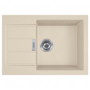 Мойка для кухни Franke Sirius 2.0 S2D Slim 611-62 62х43,5 см Tectonite бежевый 143.0671.743