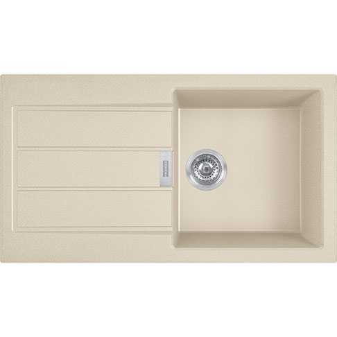Мийка для кухні Franke Sirius S2D Slim 611-78 78х43,5 см Tectonite бежевий 143.0671.745