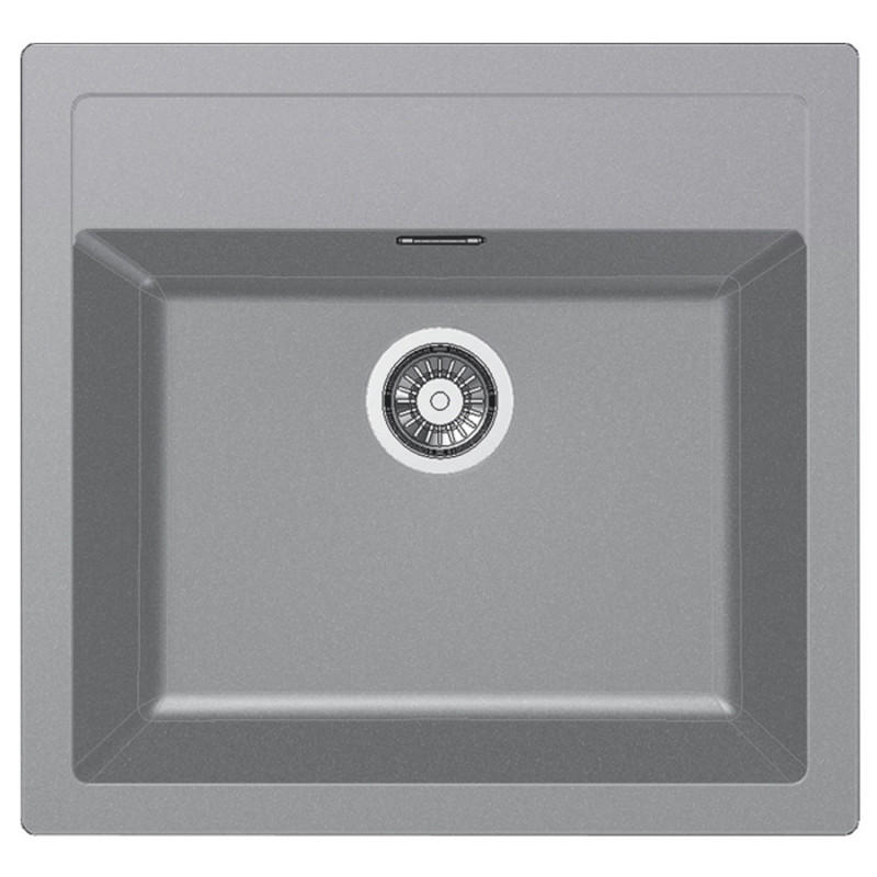 Мийка для кухні Franke Sirius SID 610-50 56х53 см Tectonite сірий 143.0691.531