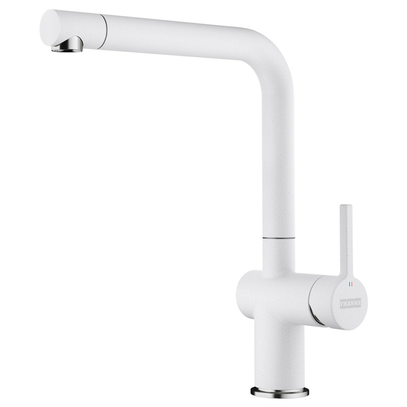Смеситель для кухни Franke Active L с ламинарным потоком воды белый 115.0653.376