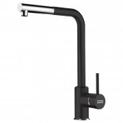 Смеситель для кухни Franke Sirius однорычажный с выдвижной лейкой оникс 115.0668.279