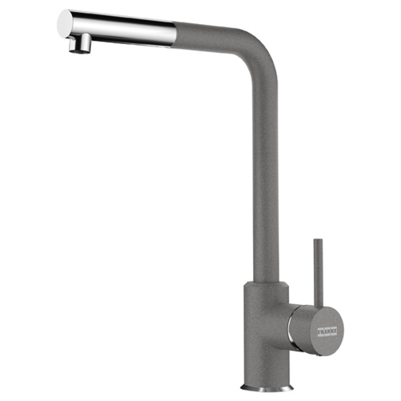Змішувач для кухні Franke Sirius одноважільний з висувною лійкою сірий камінь 115.0668.381