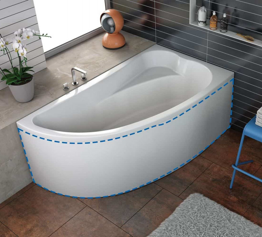 Панель Kolpa San для ванны Calando 150 LD фронтальная белый 563190