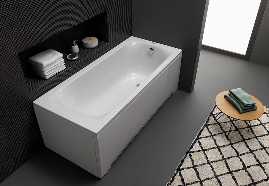 Панели Kolpa San фронтальная и боковая с опорной рамой для ванн Evelin, Tamia 170x70 см белый 571270