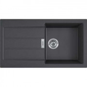 Мойка для кухни Franke Sirius S2D Slim 611-78 78х43,5 см Tectonite черный 143.0632.392
