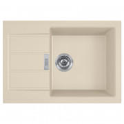 Мойка для кухни Franke Sirius 2.0 S2D Slim 611-62 62х43,5 см Tectonite бежевый 143.0671.743