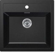 Мойка для кухни Franke Sirius SID 610-50 56х53 см Tectonite черный 143.0691.533