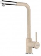 Смеситель для кухни Franke Sirius однорычажный с выдвижной лейкой бежевый 115.0668.383