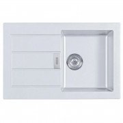 Мийка для кухні Franke Sirius SID 611-78 78х50 см Tectonite білий 143.0603.532