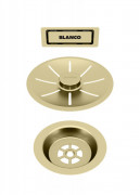 Отводная арматура Blanco InFino® с переливом сатиновое золото 203476