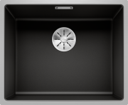 Мийка для кухні Blanco Subline 500-IF SteelFrame 54,3х44,3 см SILGRANIT PuraDur® чорний/сталевий кант 525998